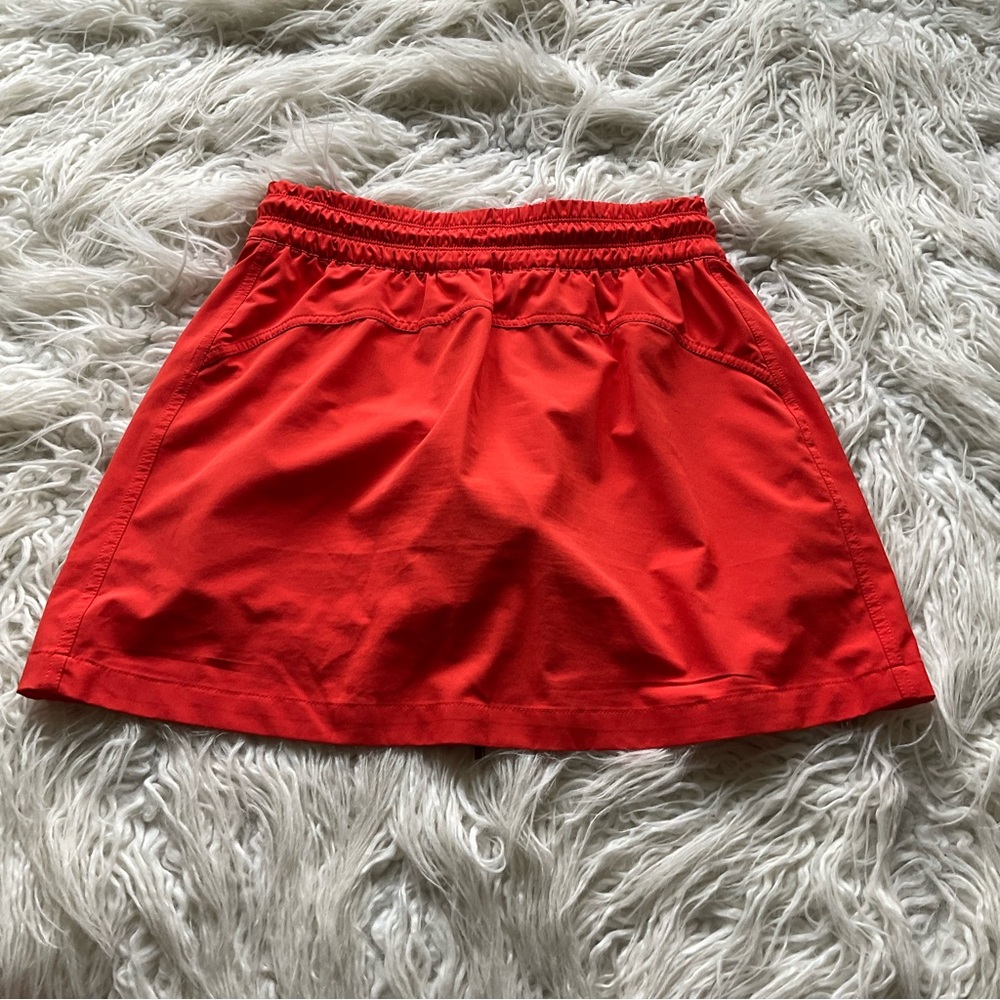 Athleta Flame Orange Expedition Skort - Picture 6 of 6